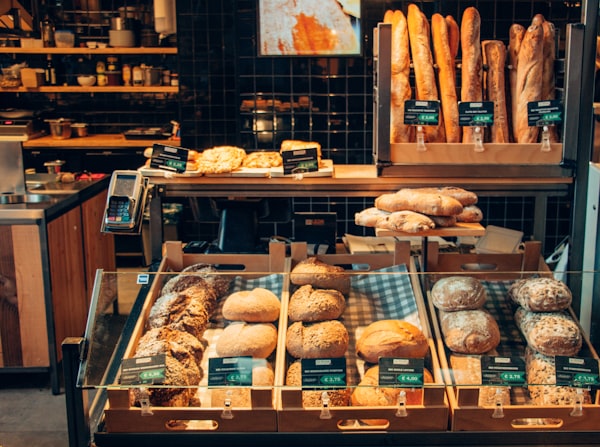 Bäckerei Theke