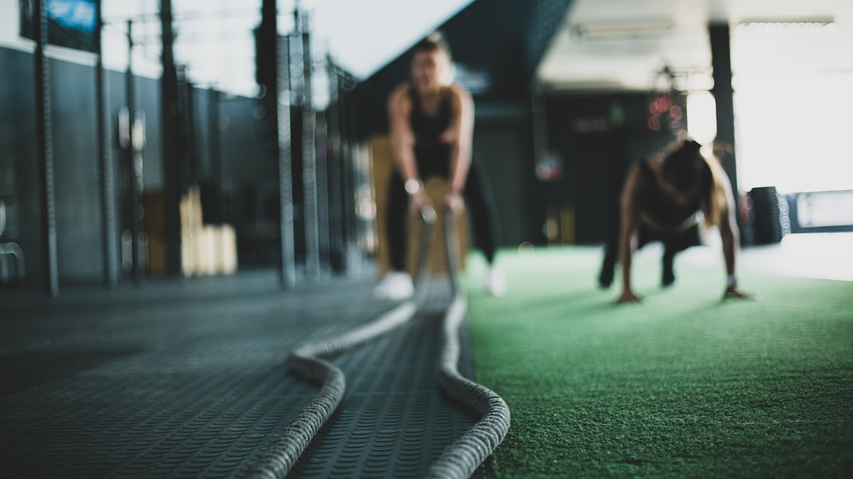 Vorschau der Premium Fitnessstudio Website