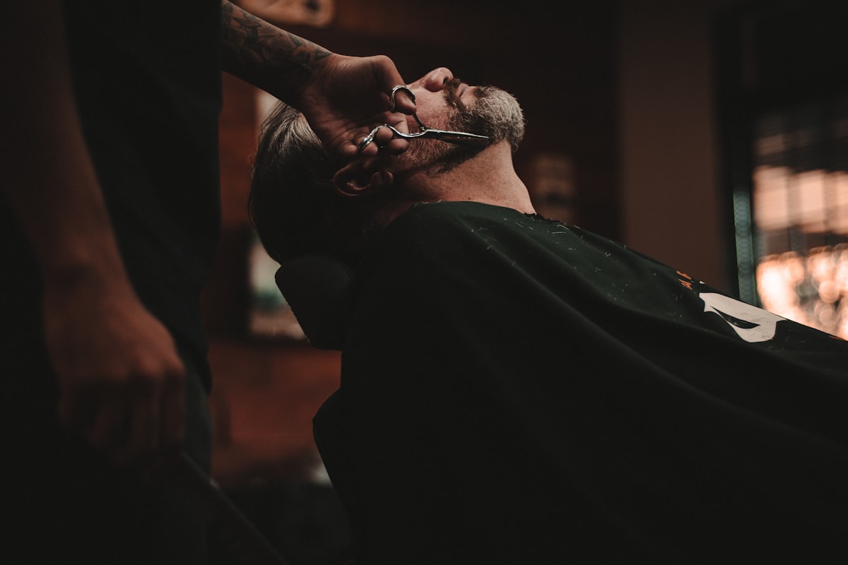 Vorschau der modernen Friseur Website