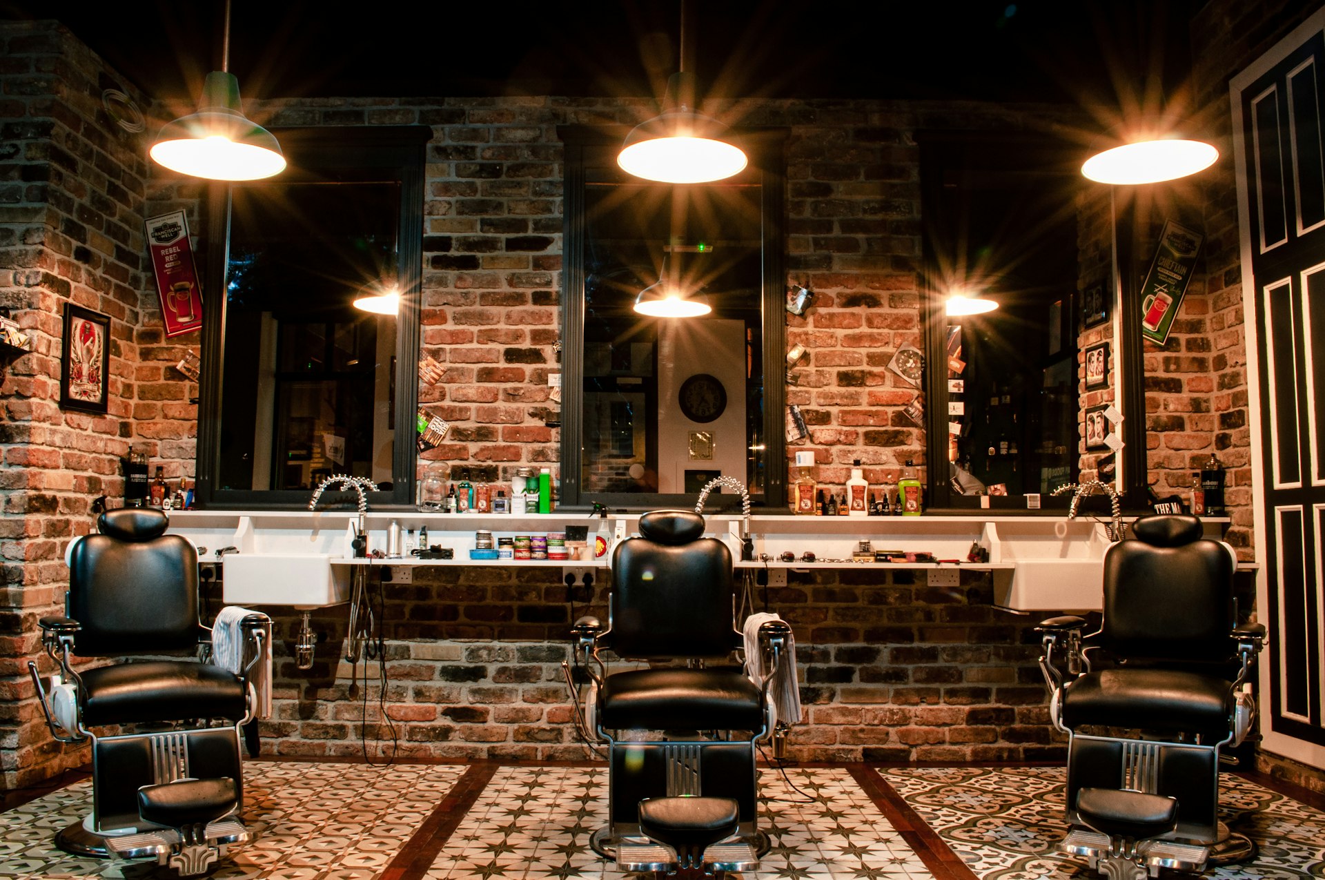Vorschau der Iron and Blade Barbershop Website